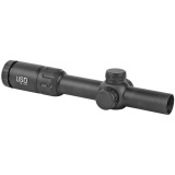 TS Series Rifle Scope, 1-6X24mm, 30mm Main Tube, Front Focal Plane, 0.2 MRAD Adjustments, Black Finish, MS2 (MIL SCALE 2) Reticle TS-6X MS2