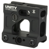 FAST Micro, Red Dot Mount, 2.26" Optical Height, Compatible with T1/T2 Footprints, Anodized Finish, Black FST-MICB