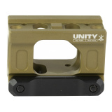 FAST Micro, Red Dot Mount, 2.26" Optical Height, Compatible with CompM5s, CompM5b, Duty RDS Footprints, Anodized Finish, Flat Dark Earth FST-MISF