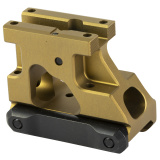FAST Micro, Red Dot Mount, 2.26" Optical Height, Compatible with MRO/MRO-HD Footprint, Anodized Finish, Flat Dark Earth FST-MROF