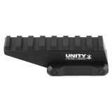 FAST, Red Dot Riser, Elevates Absolute Cowitness to 2.26" Optical Height, Direct to Picatinny, Anodized Finish, Black FST-RAB