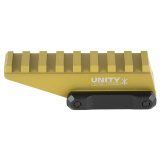 FAST, Red Dot Riser, Elevates Absolute Cowitness to 2.26" Optical Height, Direct to Picatinny, Anodized Finish, Flat Dark Earth FST-RAF