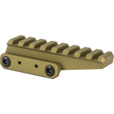 FAST, Red Dot Riser, Elevates Lower 1/3 Mount to 2.26" Optical Height, Direct to Picatinny, Anodized Finish, Flat Dark Earth FST-ORF