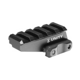 FAST, Accessory Riser, .725" Height, Fits Picatinny, Anodized Finish, Black FST-RLB