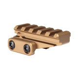 Unity Tactical, FAST, Accessory Riser, .725" Height, Fits Picitinny, Anodized Finish, Flat Dark Earth