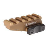 Unity Tactical, FAST, Accessory Riser, .725" Height, Fits Picitinny, Anodized Finish, Flat Dark Earth