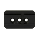 FAST, Offset Optic Mounting Plate, 2.05" Optical Height, Compatible with UNITY LPVO Mount and Adapter, ACRO Footprint, Anodized Finish, Black FST-SOPA