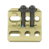 FUSION, Micro Hub Base, Anodized Finish, Flat Dark Earth FUS-MHF