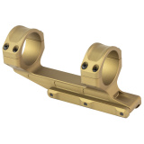 REKE, Scope Mount, 35mm, 1.54" Height, Fits Picatinny, Anodized Finish, Flat Dark Earth RKE-S35154F
