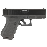 GLK G19 GEN 3 CO2 Pistol, .177 BB, 4.25" Barrel, Black Synthetic Grip, 410 Feet Per Second, 16Rd, Black, CO2 Not Included 2255200