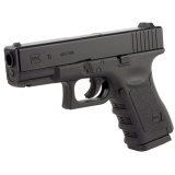 GLK G19 GEN 3 CO2 Pistol, .177 BB, 4.25" Barrel, Black Synthetic Grip, 410 Feet Per Second, 16Rd, Black, CO2 Not Included 2255200