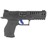PPQ Q5 Match SF, Semi-automatic, Striker Fired, Full Size, 9MM, 5" Barrel, Steel Frame, Black Tenifer Finish, 15Rd, 3 Magazines, Fiber Optic Front and Adjustable Rear Sight, Optics Ready, Includes Mounting Plates for Trijicon, Leupold, and Docter Optics