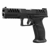 PDP Match Polymer Frame, Striker Fired, Semi-automatic, Polymer Frame Pistol, Full Size, 9MM, 5" Barrel, Tennifer Finish, Black, 3 Dot Sights, Optic Ready, 3 Magazines, 10 Rounds 2880083