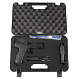 PDP, Striker Fired, Semi-automatic, Polymer Frame Pistol, Full Size, 9MM, 4.5" Barrel, Black, Adjustable Rear Sight, Optics Ready, 10 Rounds, 2 Magazines, Califorina Compliant 2891514
