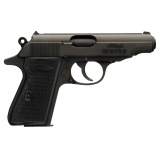 PP, Semi-automatic, DA/SA, Metal Frame Pistol, 32 ACP, 3.3" Barrel, Steel Construction, Matte Finish, Black, Fixed Sights, 8 Rounds 4796030