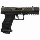 PDP Pro-X Compact |9MM 4.6" Threaded Barrel, PMM Compensator, Optics Ready, Dynamic Performance Trigger, 3x 18 Round Magazines, Striker Fired, Semi-automatic, Polymer Frame Pistol, Compact