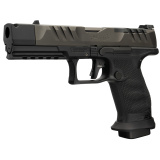 PDP PRO-X, Semi-automatic, Striker Fired, Polymer Frame Pistol, Full Size, 9MM, 4.6" Barrel, 1/2X28 Threaded, Tenifer Finish, Black, Adjustable Sights, Optics Ready, 10 Rounds, Includes Parker Mountain Machine Compensator 4796035