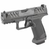 PDP Pro F-Series, Semi-automatic, Striker Fired, Polymer Frame Pistol, Compact, 9MM, 4" Barrel, Tenifer Finish, Black, Adjustable sights, Optics Ready, 10 Rounds 4796065