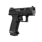 PDP, PRO-E F-Series, Semi-automatic, Striker Fired, Polymer Frame Pistol, Compact, 9MM, 3.5" Barrel, Tenifer Finish, Black, Optics Ready, Adjustable Sights, 18 Rounds, 3 Magazines 4797053