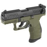 P22Q, Semi-automatic, Double Action, Compact, 22LR, 3.4" Barrel, Polymer Frame, Military Green Finish, 10Rd 2 Magazines, 3 Dot Polymer Sights NOT TRANSFERABLE IN MN-MELTING POINT RESTRICTION