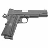 ACP, Semi-automatic, 1911, Full Size, 45ACP, 5" Barrel, Black Armor Tuff Finish, Red Fiber Optic Sights, Manual Safety, 8Rd ACP-FS-45