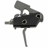 Tactical Trigger Unit, Heavy Duty Flat Face Trigger, Two-Stage, 4.5-5 Lb, Fits AR-15/AR-10, Dry Film Lube Finish, Black TR-TTU-H2-F