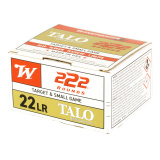 Rimfire, 22 LR, 36Gr, Plated HollowPoint, 222, 2220 22LR222TA