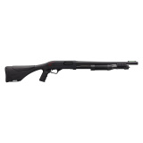 SXP Shadow Defender, Pump Action, 12Ga 3", 18" Barrel, Black Finish, Synthetic Stock, Cylinder Choke, 5Rd, Fiber Optic Sight 512327395