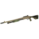 SXP, Extreme Defender, Pump Action Shotgun, 12 Gauge, 3" Chamber, 18" Barrel, Perma-Cote Finish, Flat Dark Earth, Woodland Camo Pistol Grip Stock, 5 Rounds 512459395