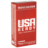 USA Ready, 9MM, 115 Grain, Full Metal Jacket, 50 Round Box RED9