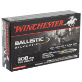 Ballistic Silvertip .308 Winchester 168 Grain