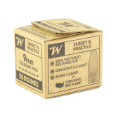 Service Grade, 9mm, 115 Grain, Full Metal Jacket, 50 Rounds Box SG9W50