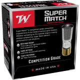 Super Match, Shotshell, 12 Gauge, 2.75", #7 Shot, 1 1/8oz, 25 Round Box SM12H7