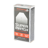 Super Match, 9MM, 115 Grain, Flat Nose Bullet, 50 Round Box SM9FN115