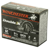 Double X High Velocity Turkey Loads Copper Plated Buffered 12 Gauge 3.5 Inch 1300 FPS 2 Ounce 4 Shot