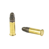 Super Suppressed Rimfire 22 LR 45Gr Copper Plated Round Nose 800 1600 SUP22LRB