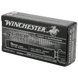 Super Suppressed, 9MM, 147 Grain, Full Metal Jacket, 50 Round Box SUP9