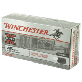 Cowboy Loads .45 Colt 250 Grain Lead Flat Nose, 50 Rounds