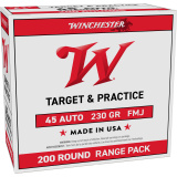 USA Brand .45 ACP 230 Grain Full Metal Jacket 200 Per Box