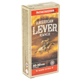American Lever, .30-30, 150 Grain, Jacketed Hollow Point, 20 Rounds per Box W3030AL