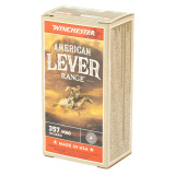 American Lever, .357 Magnum, 130 Grain, Full Metal Jacket, 50 Rounds per Box W357AL