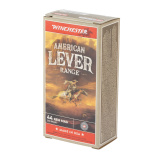 American Lever, .44 Magnum, 240 Grain, Jacketed Soft Point, 50 Rounds per Box W44MAL