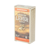 American Lever, 45 Colt, 250 Grain, Lead Flat Nose, 50 Rounds per Box W45LCAL