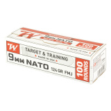 USA, 9MM, 124Gr, Full Metal Jacket, 100, 1000 W9NATOVPY