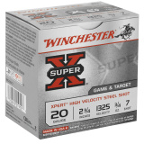 Super-X Xpert Steel Game & Target 20 Gauge 2.75 Inch 1325 FPS .75 Ounce 7 Shot