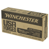 USA Forged, 9MM, 115 Grain, Brass Jacketed Lead Core (FMJ), 50 Round Box WIN9SV