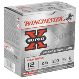 Super-X High Brass 12 Gauge 2.75 Inch 1330 FPS 1.25 Ounce 6 Shot
