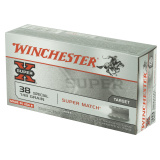 Super-X Handgun .38 Special 148 Grain Lead Wadcutter Match