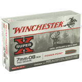 Super-X 7mm-08 Remington 140 Grain Power-Point