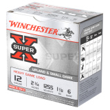 Super-X Heavy Game 12 Gauge 2.75 Inch 1255 FPS 1.125 Ounce 6 Shot